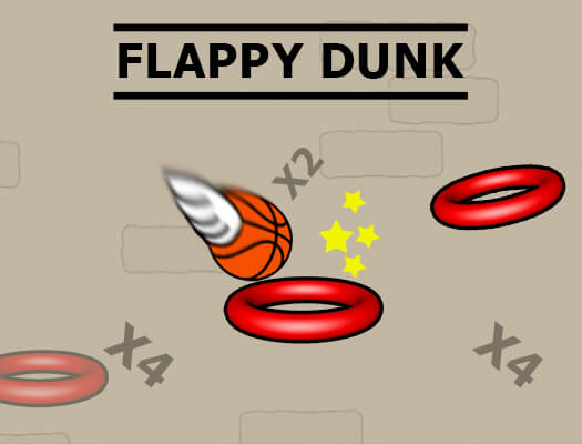 How to play Flappy Dunk game